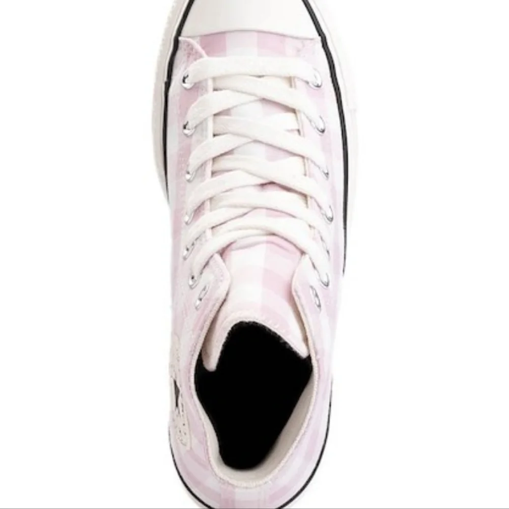 Converse Chuck Taylor All Star High Lift Platform Sneaker- Pink/White - Picture 3 of 14